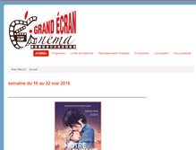 Tablet Screenshot of cinemagrandecran.org